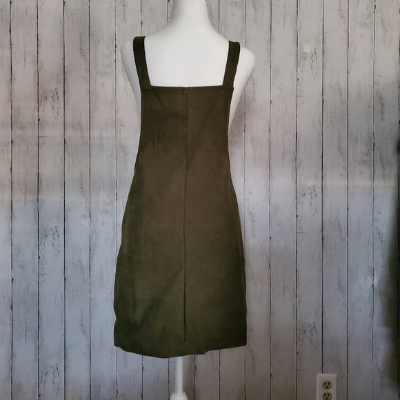 Frenchy Solid Pocket Patched Overall Dress - Picture 5 of 5